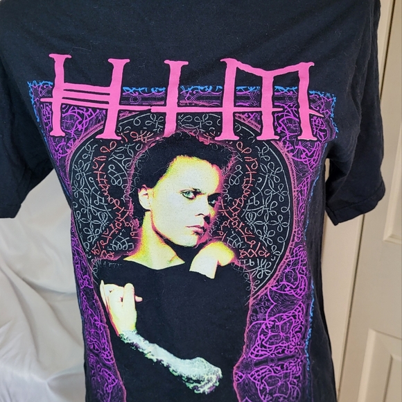 HIM 2006 Concert Shirt Band Tee Rare sz Adult Small - Picture 6 of 10